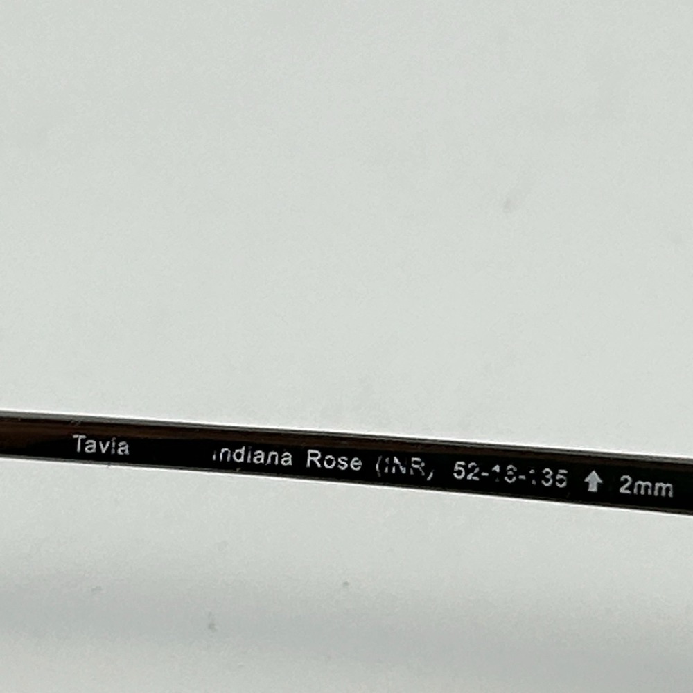 Vera Bradley Indiana Rose Tavia Womens Eyeglasses Brown Full Rim 52-18-135 mm - Picture 12 of 13